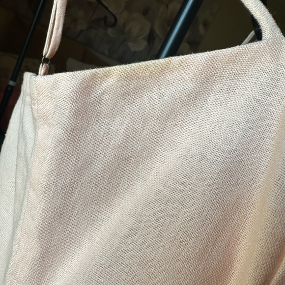 Copper Key (XS) Light Pink Button-Accent Mini Dress - Picture 6 of 8